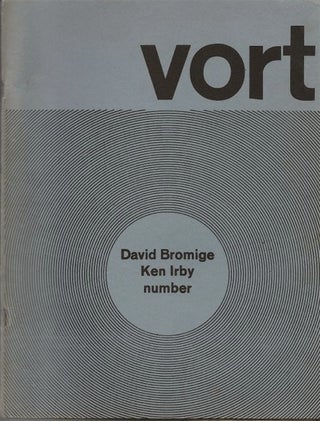 Item #1222 VORT #3. Barry ALPERT, David BROMIGE, Ken Irby