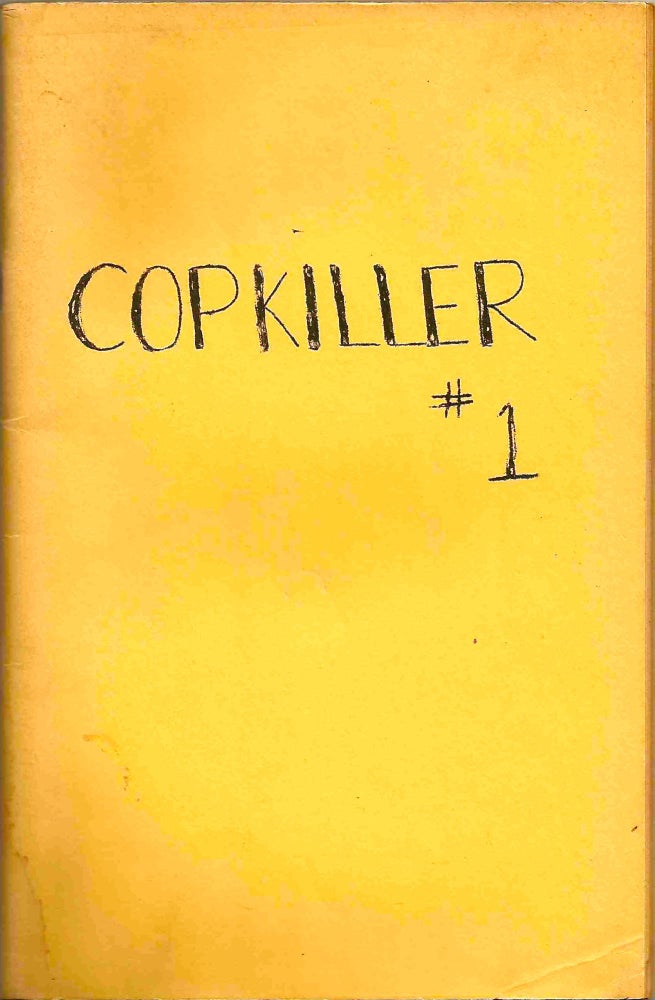 Item #1642 Copkiller #One (January 1968). Robert HEAD, Darlene Fife.
