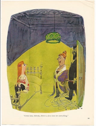 Press Photo of Michelle Urry, Cartoon Editor for Playboy Magazine