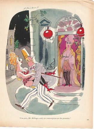 Press Photo of Michelle Urry, Cartoon Editor for Playboy Magazine