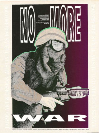 Item #1697 NO MORE WAR [poster]. ANTI-DESERT STORM