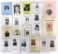 Item #1930 Collection of 35 African American Funeral Programs [1960s-1980s